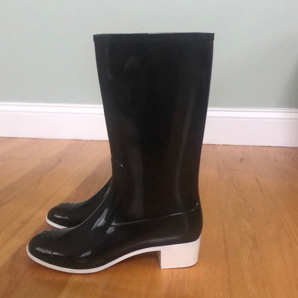 CHANEL Never Worn Chanel Rain Boots